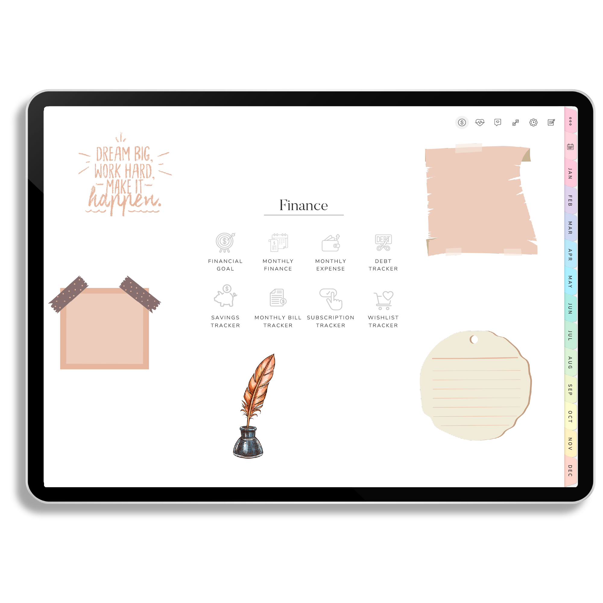 YourDigitalPlanner-Finance-Stickers YourDigitalPlanner-Finance-Stickers