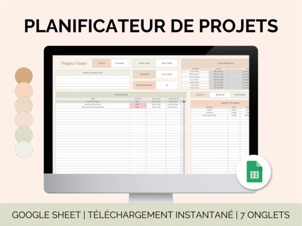 planificateur-projet-google-sheet